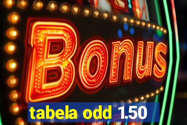 tabela odd 1.50